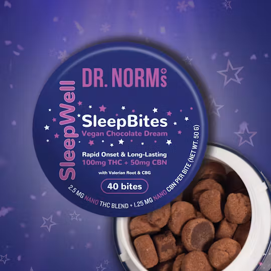 Brownie Sleep Bites | 100 mg (40-Pack)