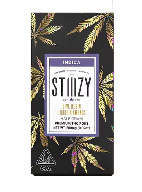 Stiiizy .5g Tahoe OG Live Resin Pod PD