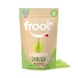 Froot | 1:1 | Pear | CBG | 100mg | 10pk