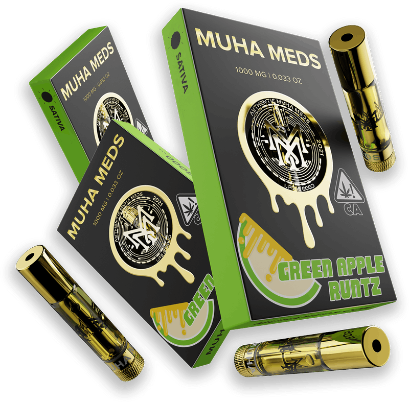 Green Apple Runtz Cartridge 1,000mg