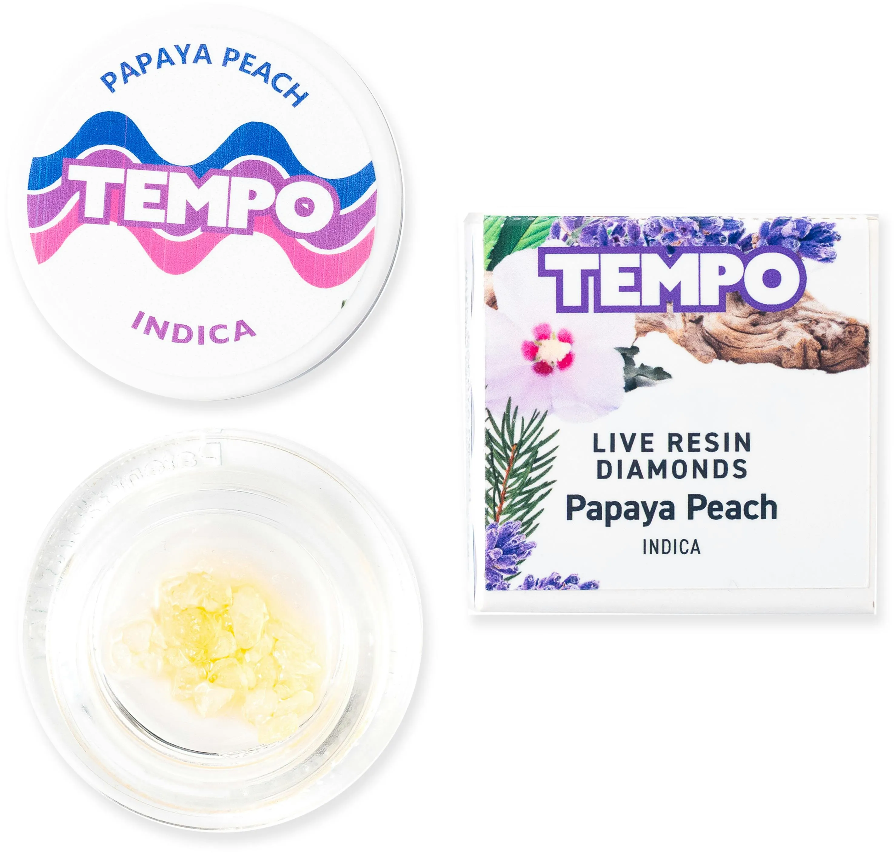 Papaya Peach Live Resin Diamonds (Indica)