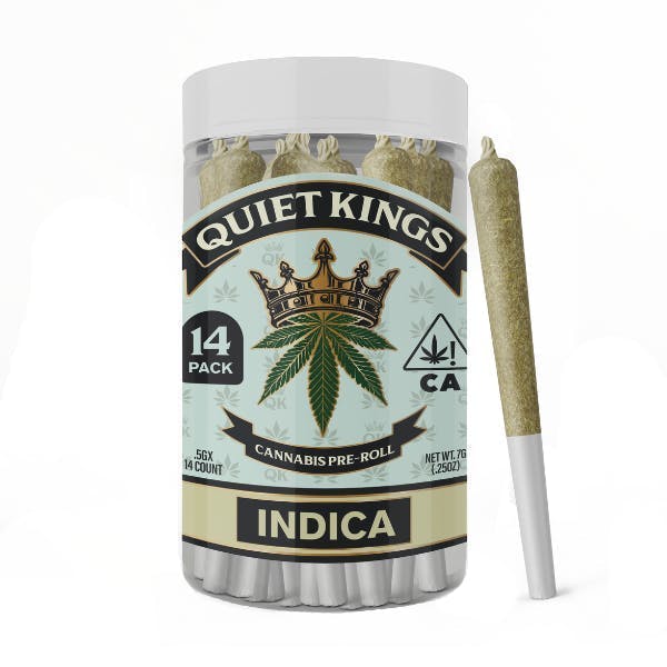 Quiet Kings | Violet Fog 14pk Pre-Rolls | 0.5g each