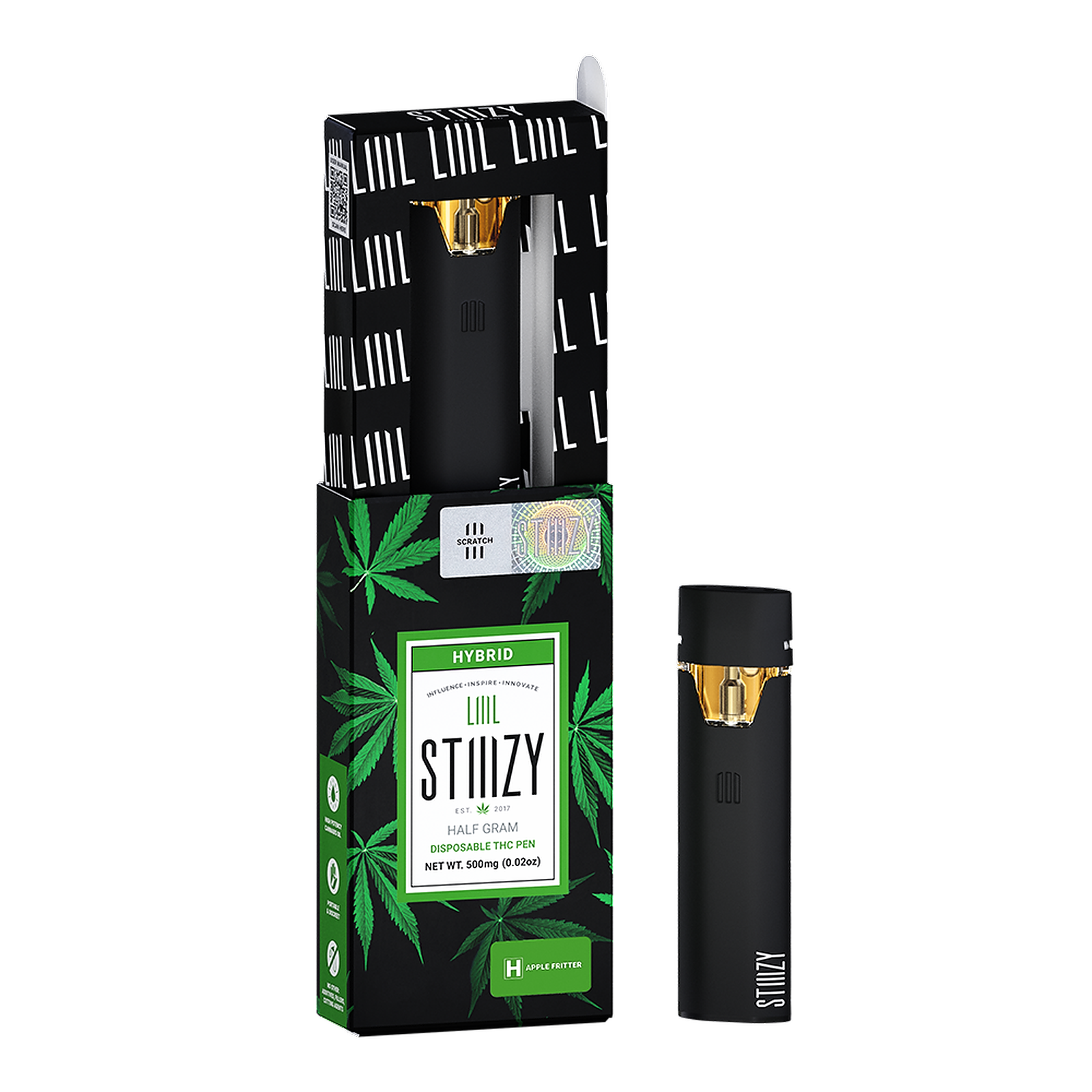 Liiil Stiiizy Disposable Vape Pen - Apple Fritter (0.5g Hybrid)