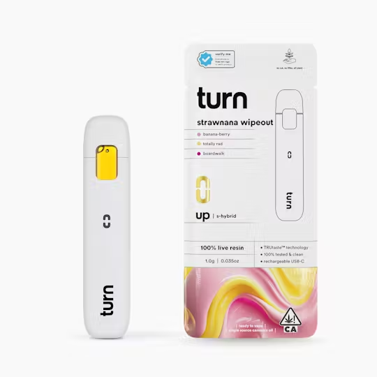 Turn - Strawnana Wipeout Turn Up Live Resin Disposable 1g