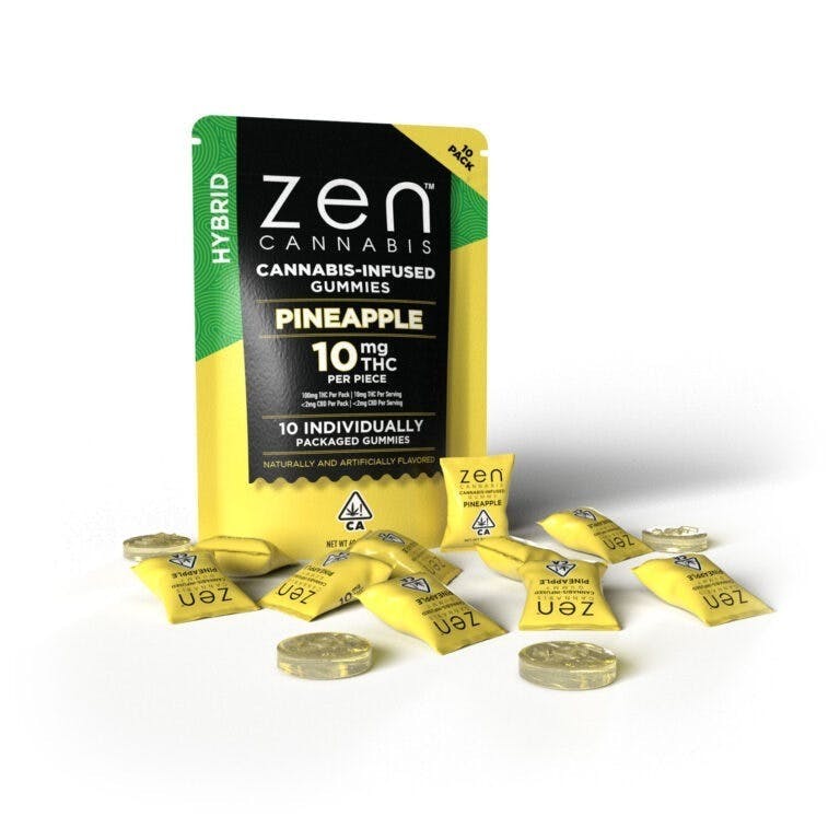 ZEN Cannabis - Pineapple Hybrid 100MG
