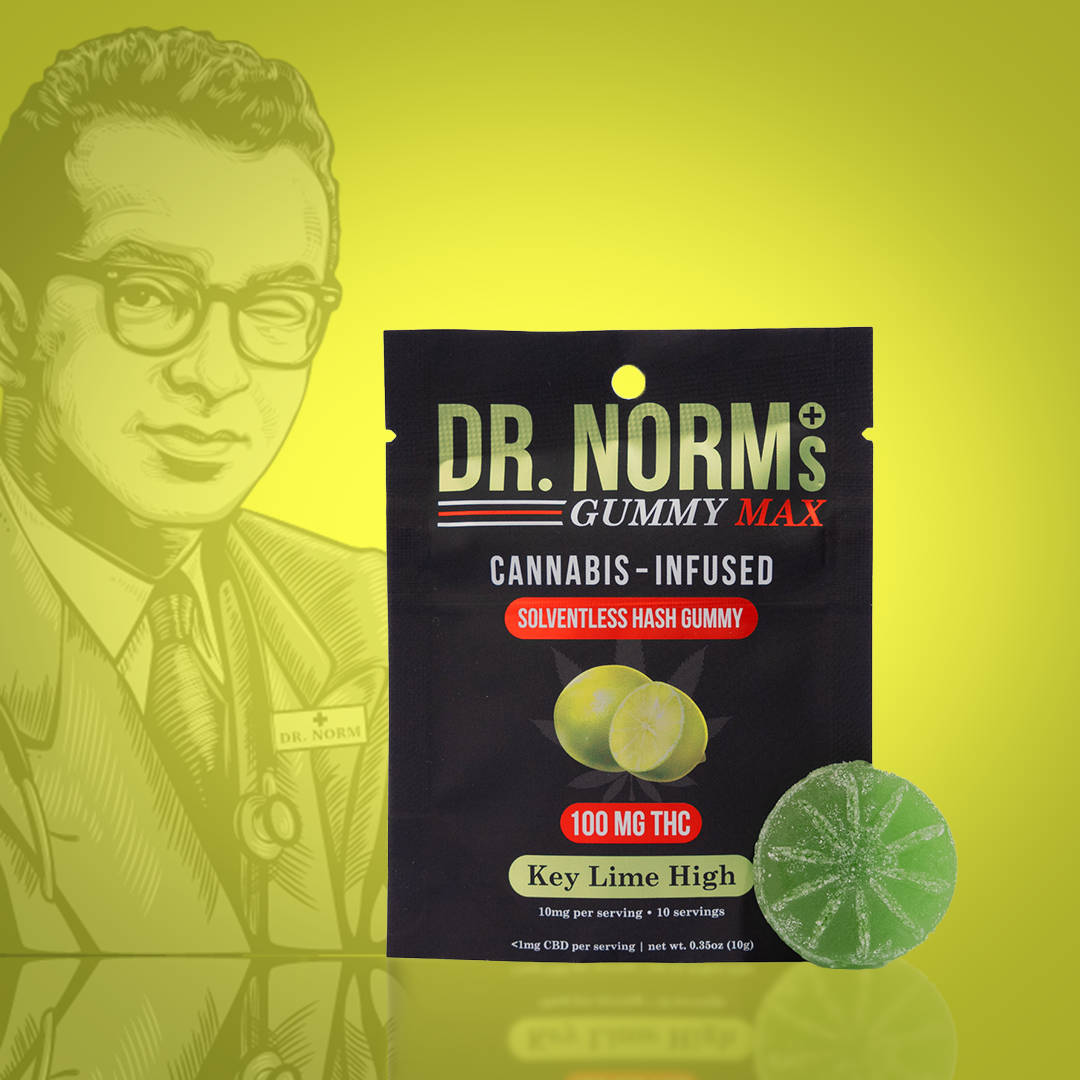 Dr Norms - Key Lime High Gummy - 100mg
