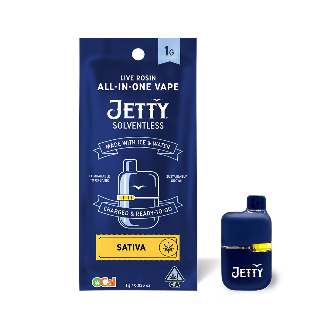 Jetty Extracts | Mini Tank | Fresh Squeeze | Live Rosin Disposable | 1g