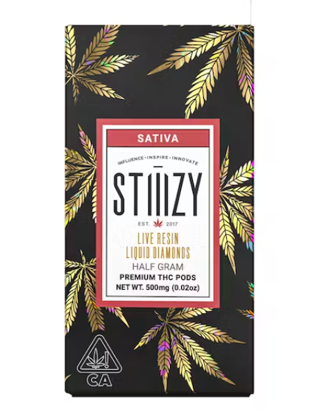Stiiizy .5g Green Crack Live Resin Pod PD