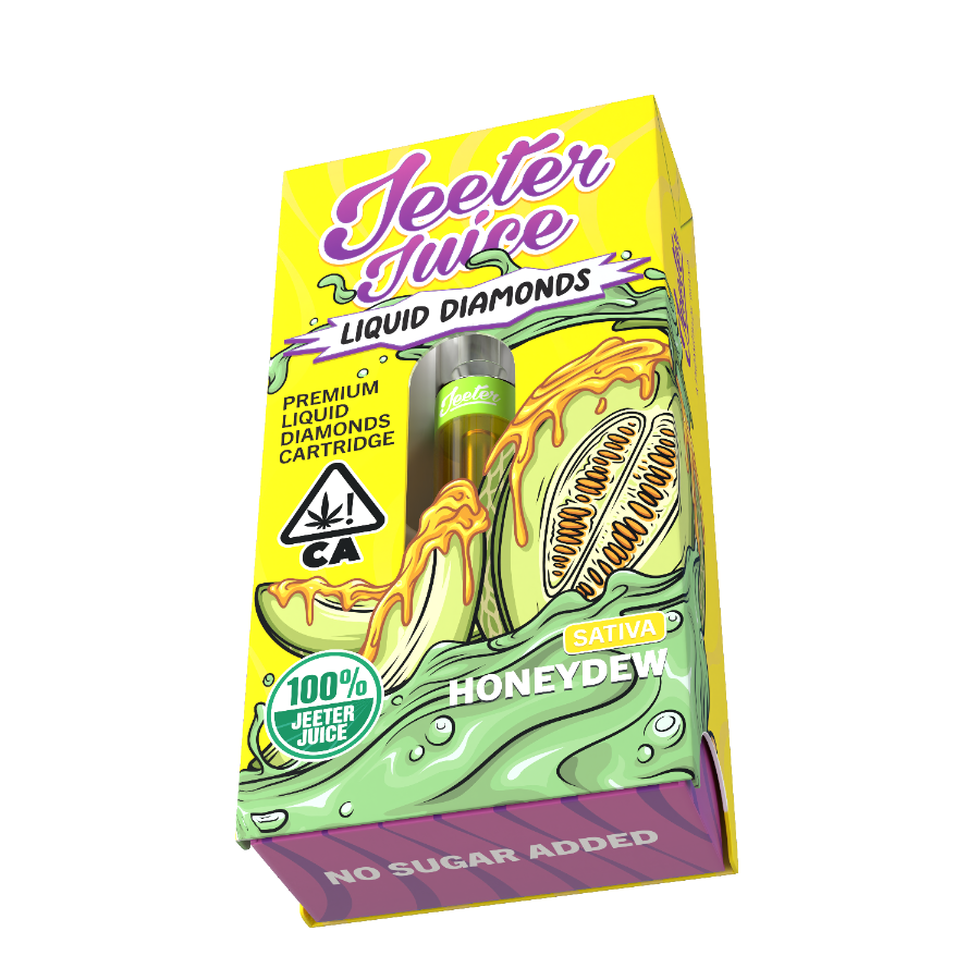 Jeeter Juice Liquid Diamonds Cart Sativa Honeydew 1g