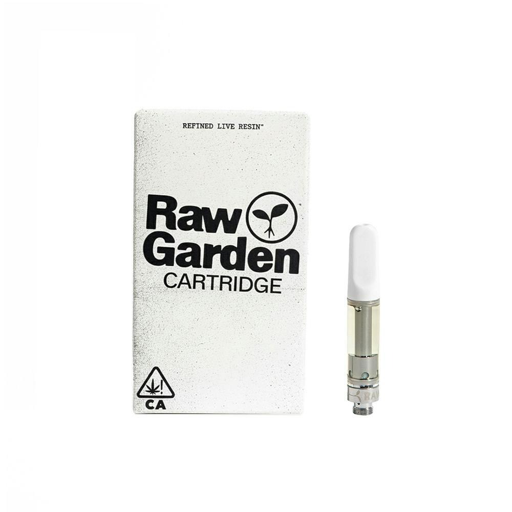 Raw Garden Refined Live Resin Cartridge - Kimbo Cake (1g Indica) *NEXTDAY DELIVERY ONLY*