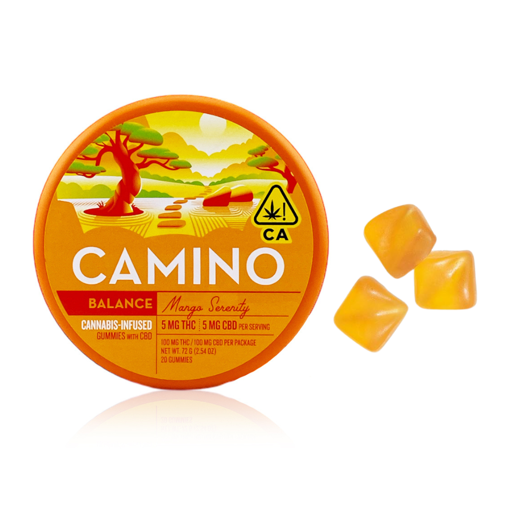 CAMINO MANGO SERENITY 5:5 CBD GUMMIES