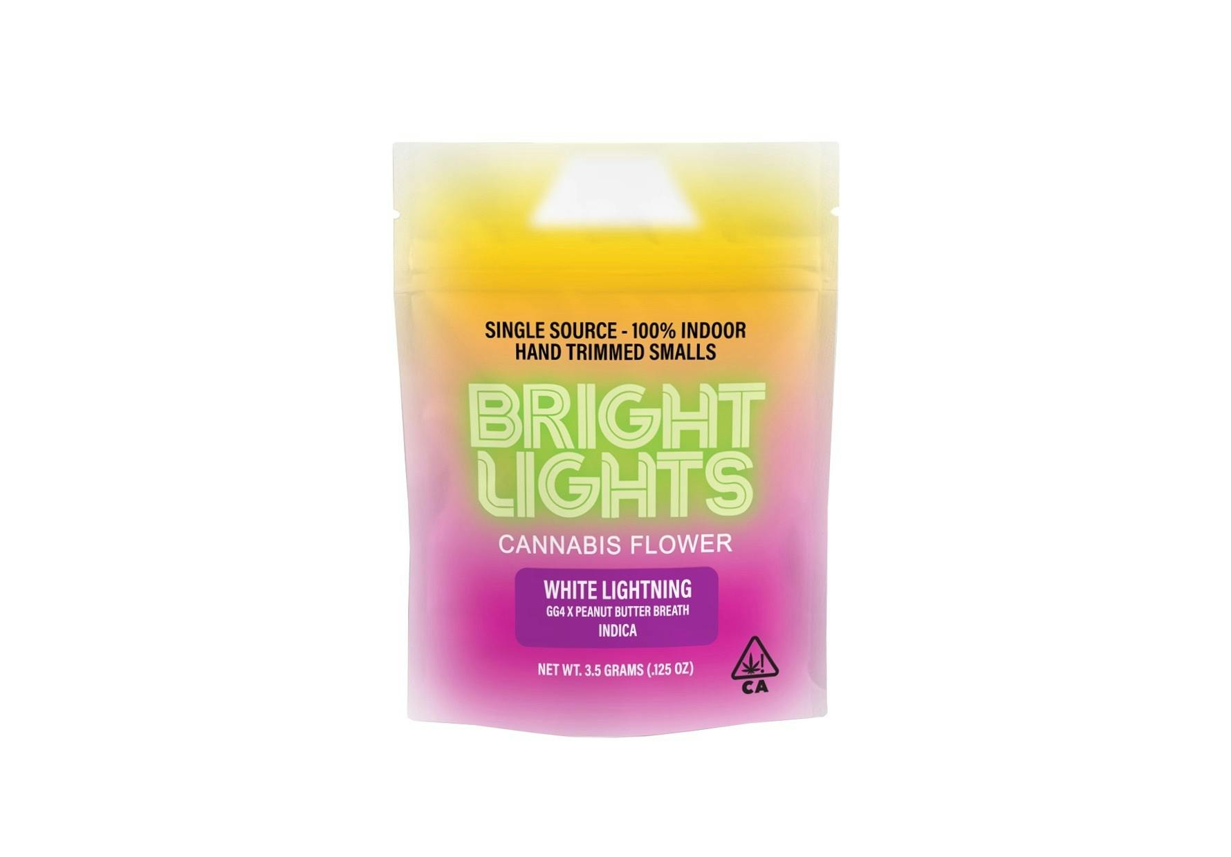 Bright Lights | Indoor Flower | 3.5g | White Lightning | Indica