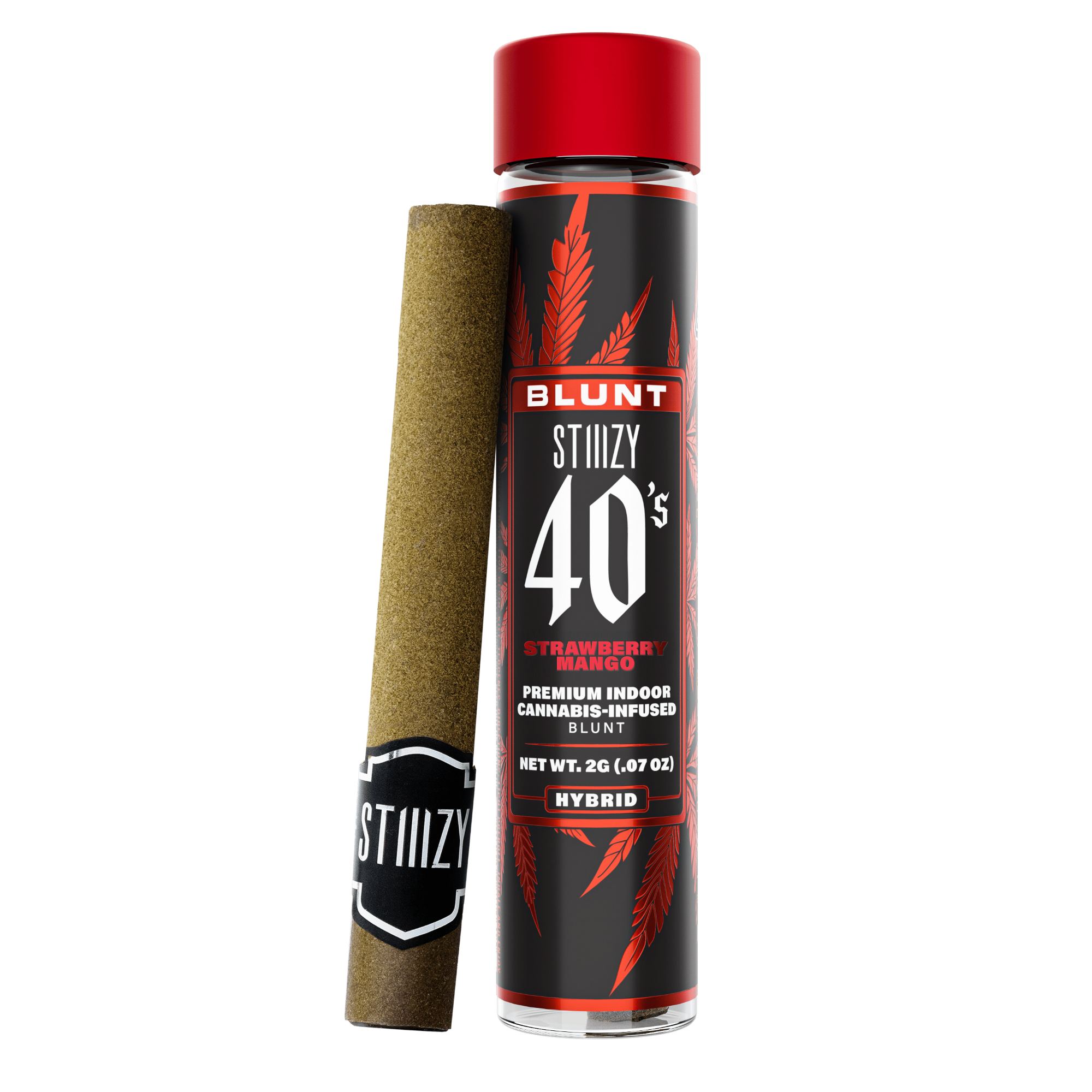 STIIIZY | 40'S Blunt | Strawberry Mango | 2g