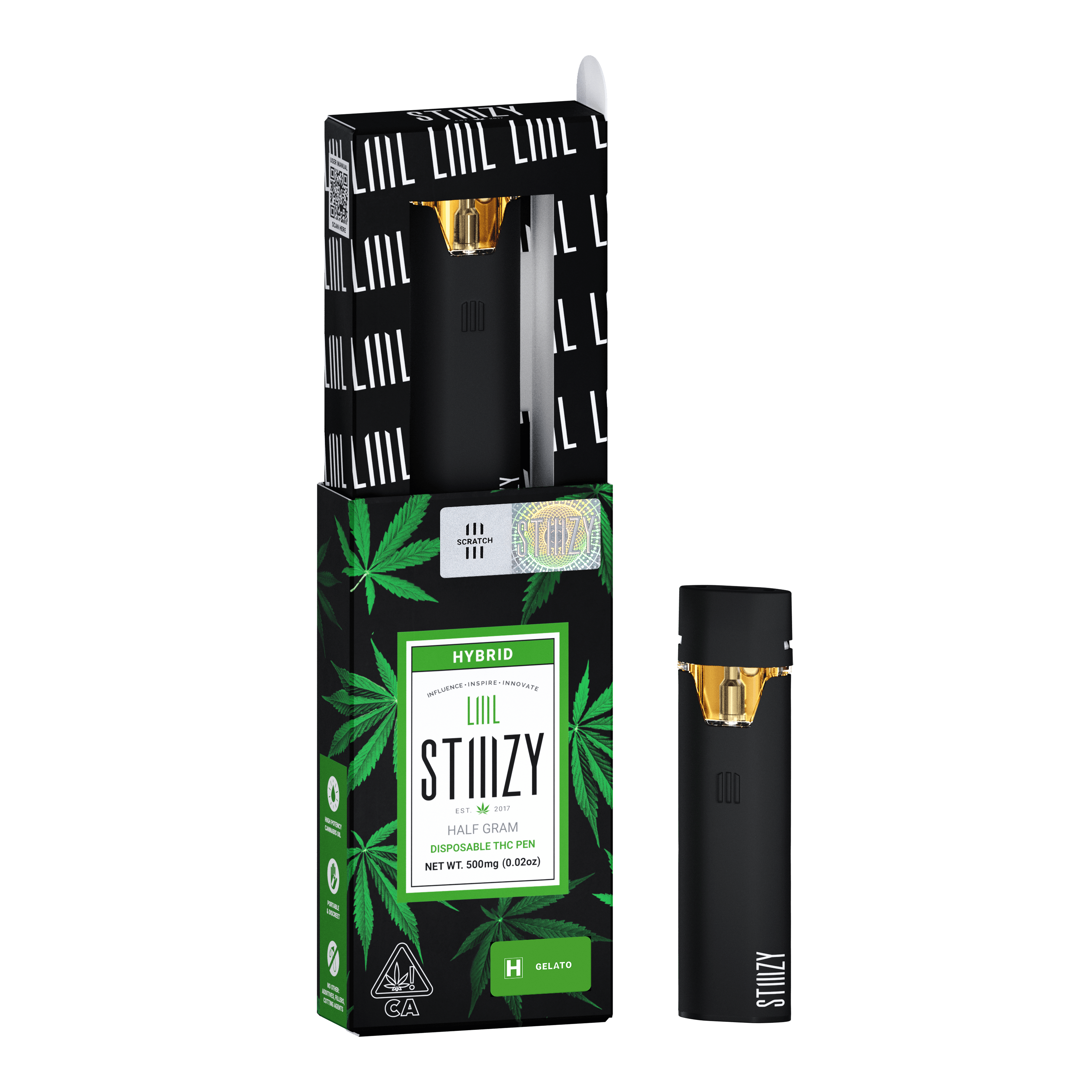 STIIIZY LIIIL Gelato 0.5G ( Disposable )