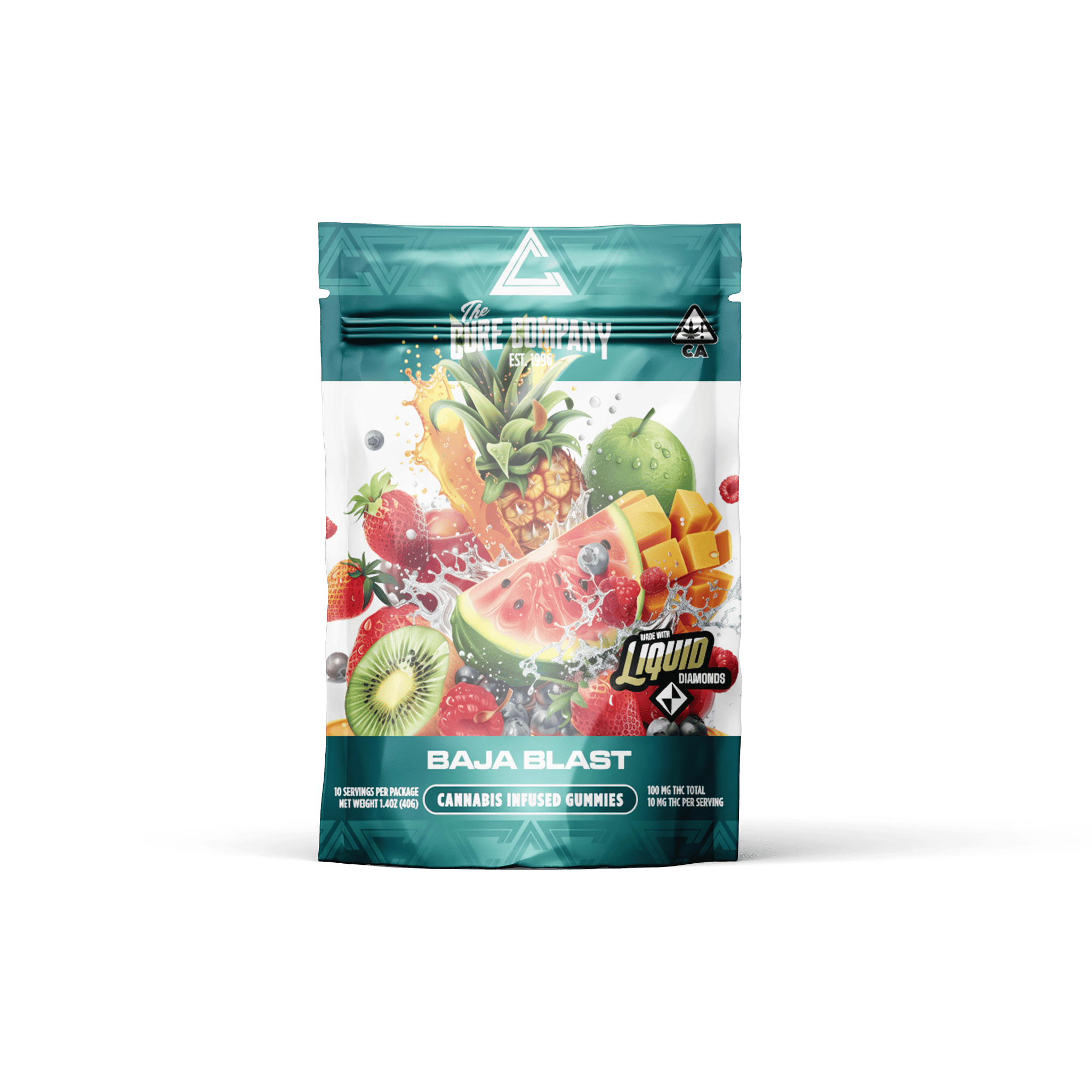 The Cure Company Edible - Baja Blast 100mg