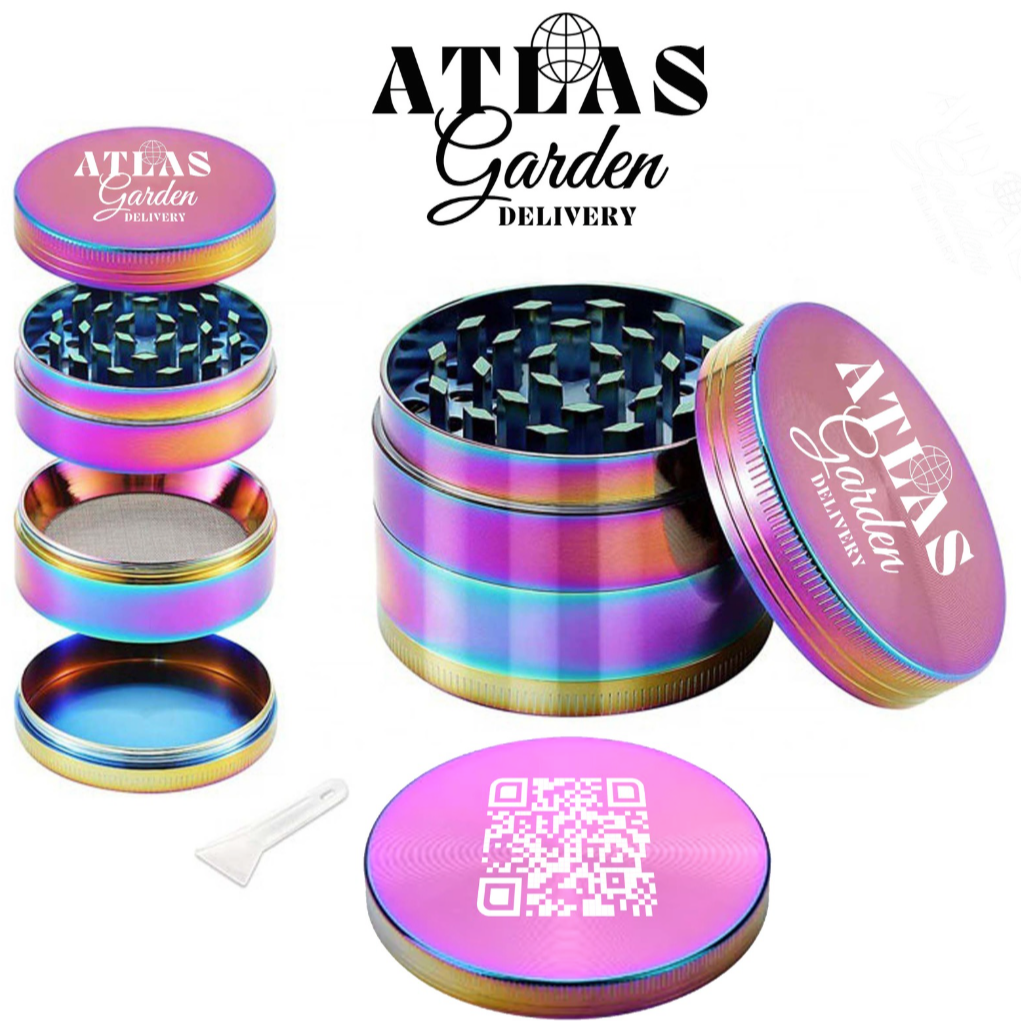 Metal Atlas Exclusive 4 Piece Herb Grinder