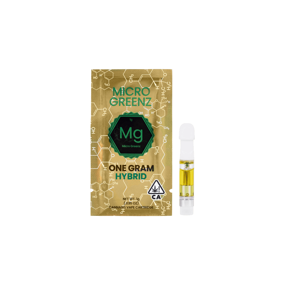 MICRO GREENZ - VAPE (DISTILLATE) - 1G - INDICA - LIME SORBET