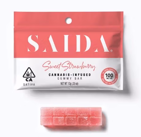 Sweet Strawberry Gummies 100mg - Gummies