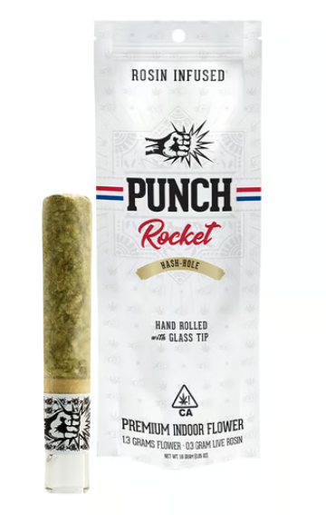 Punch - Rocket - Sugar Cane x NYCZ - Hashhole Preroll - 1.6G