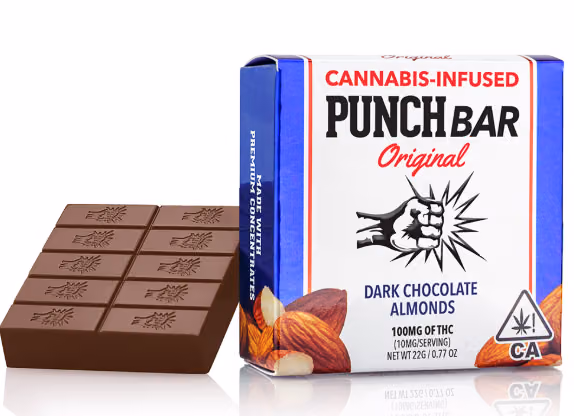 Dark Chocolate Almonds 100mg - Chocolate
