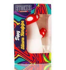 Glass - Stokes Trippy Silicone Handpipe