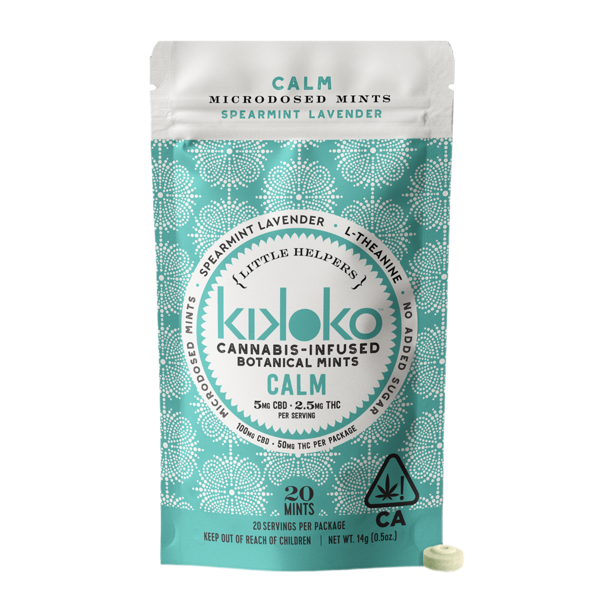 CALM CBD LITTLE HELPERS MINTS