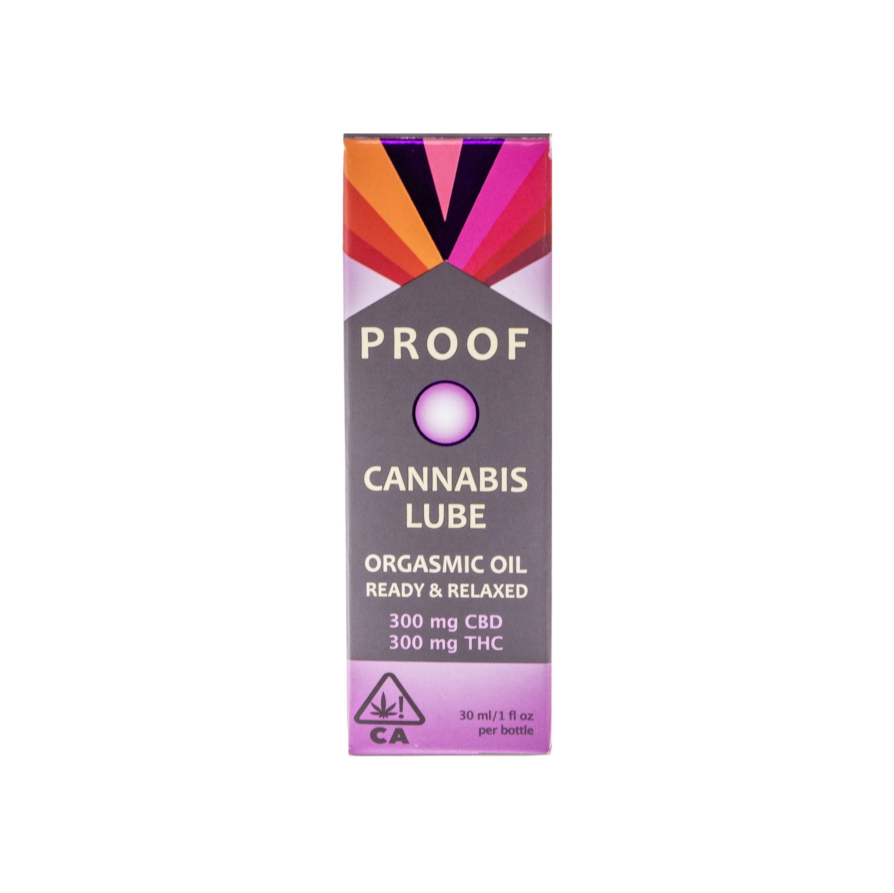 Proof | Cannabis Lube (1:1 CBD:THC - 600mg Total)