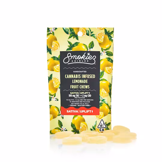 Smokiez - Lemonade (s) - Fruit Chews - 100mg