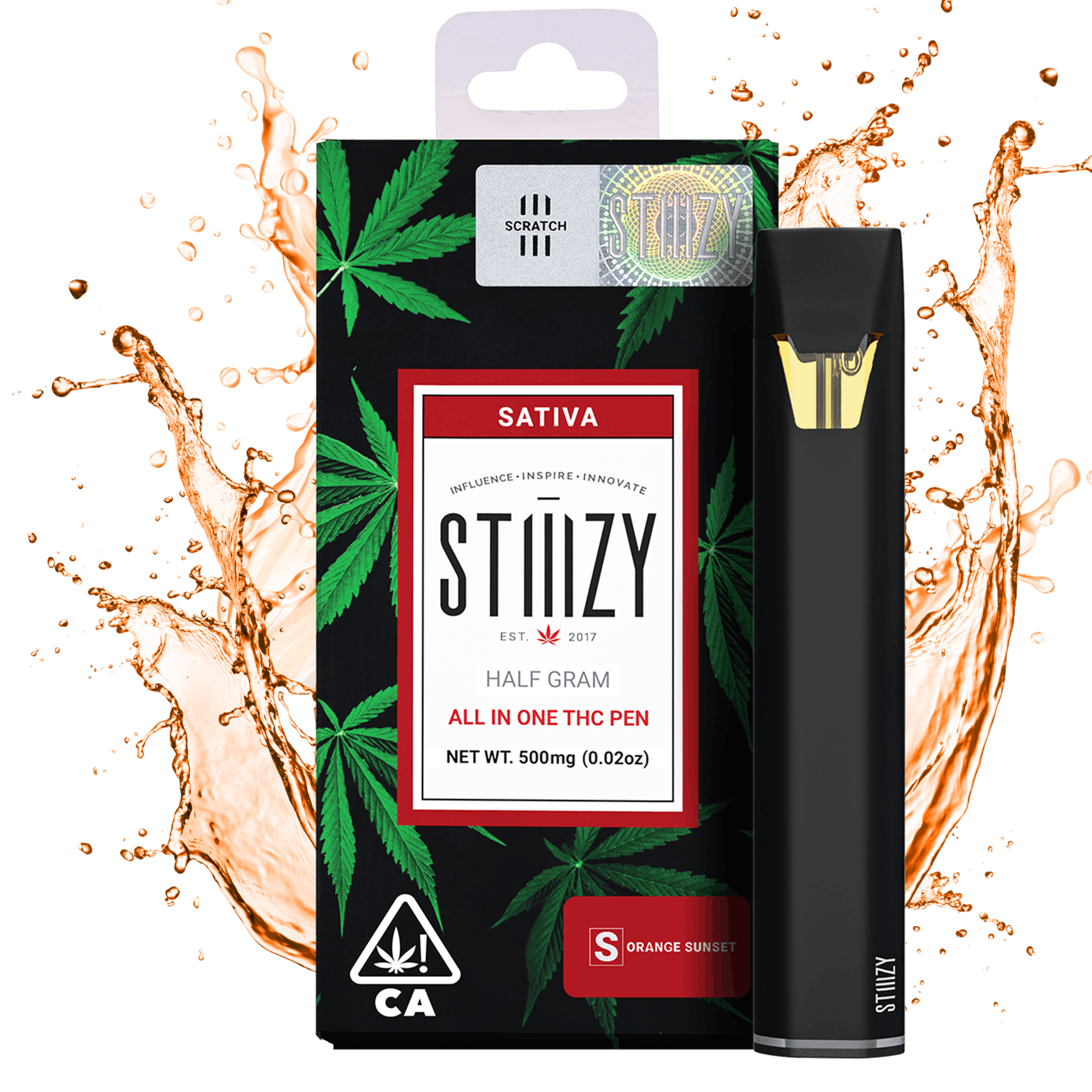 STIIIZY - ORG AIO - Orange Sunset - 0.5g