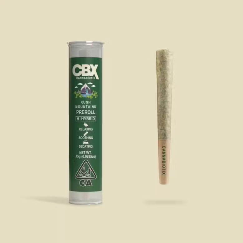 CBX .75G PREROLL - KUSH MOUNTAINS