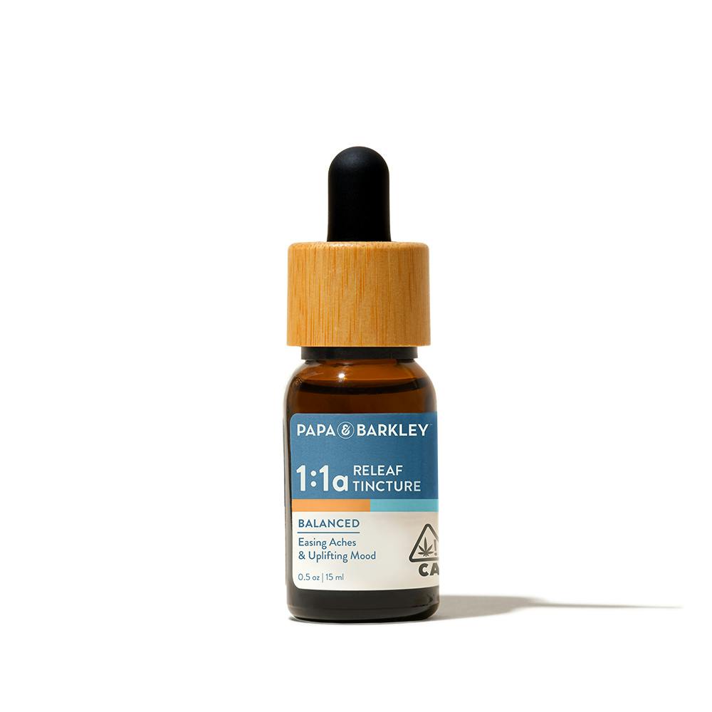 P&B, 1:1 CBD/THCA TINCTURE, 15ML