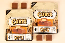 Dreamland Chocolate Cubes Peanut Butter 40mg 4pc