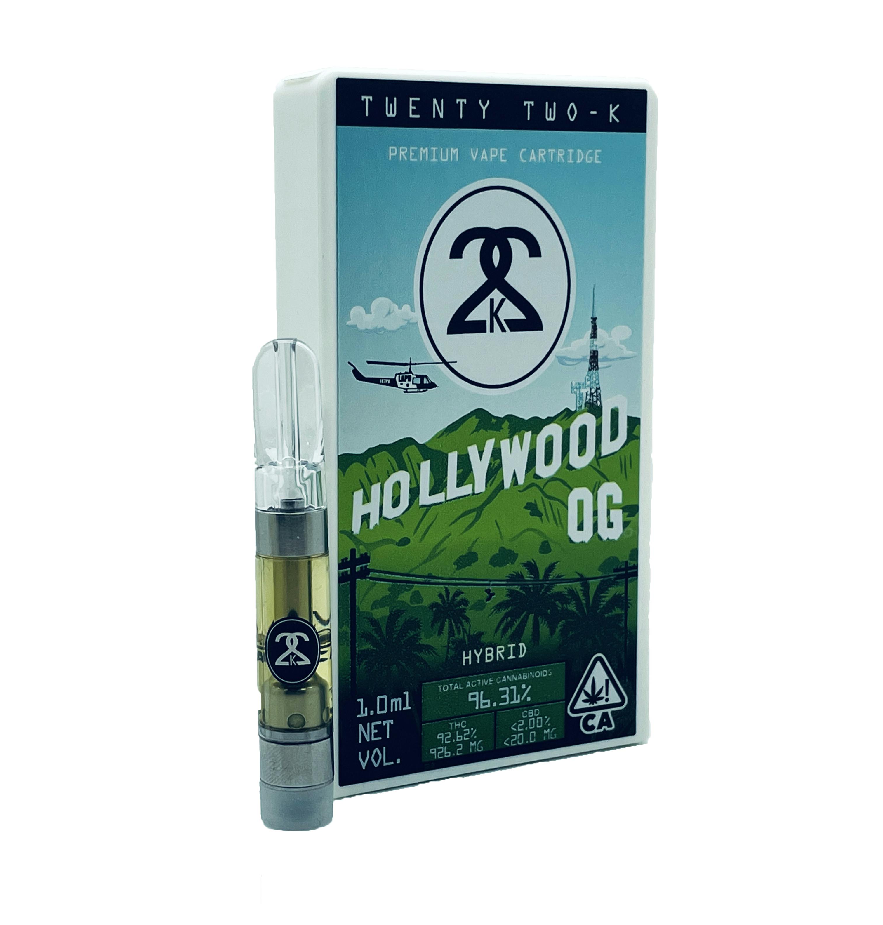 22K - Hollywood OG - Cartridge - 1.0ml