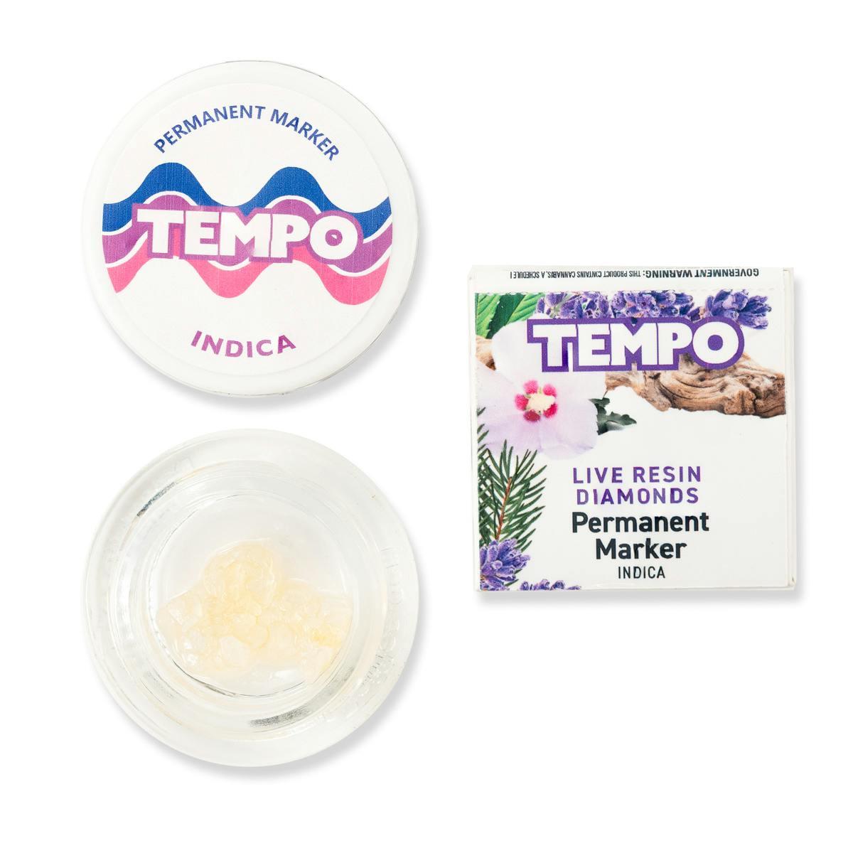 Permanent Marker Live Resin Diamonds (Indica)