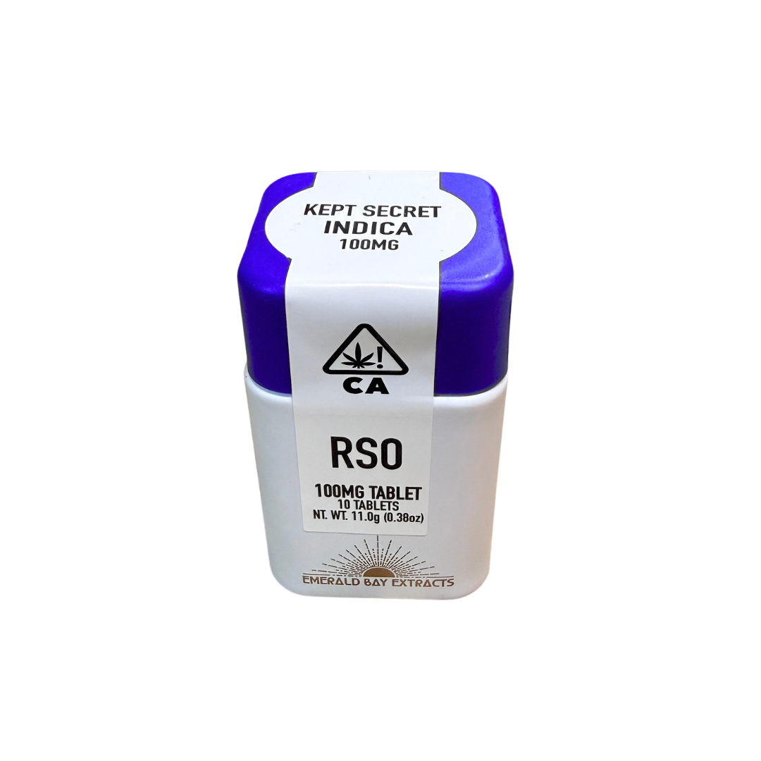 KEPT SECRET RSO CAPSULES (10CT/ 100MG)