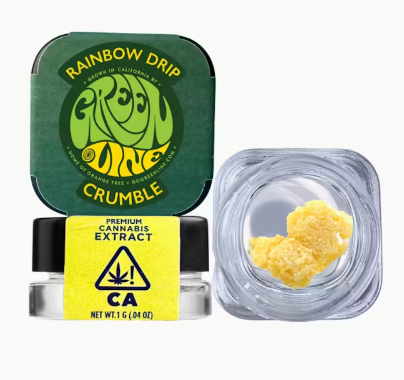 Greenline - Rainbow Drip Crumble 1g *ALL PRICES INCLUDE TAX*
