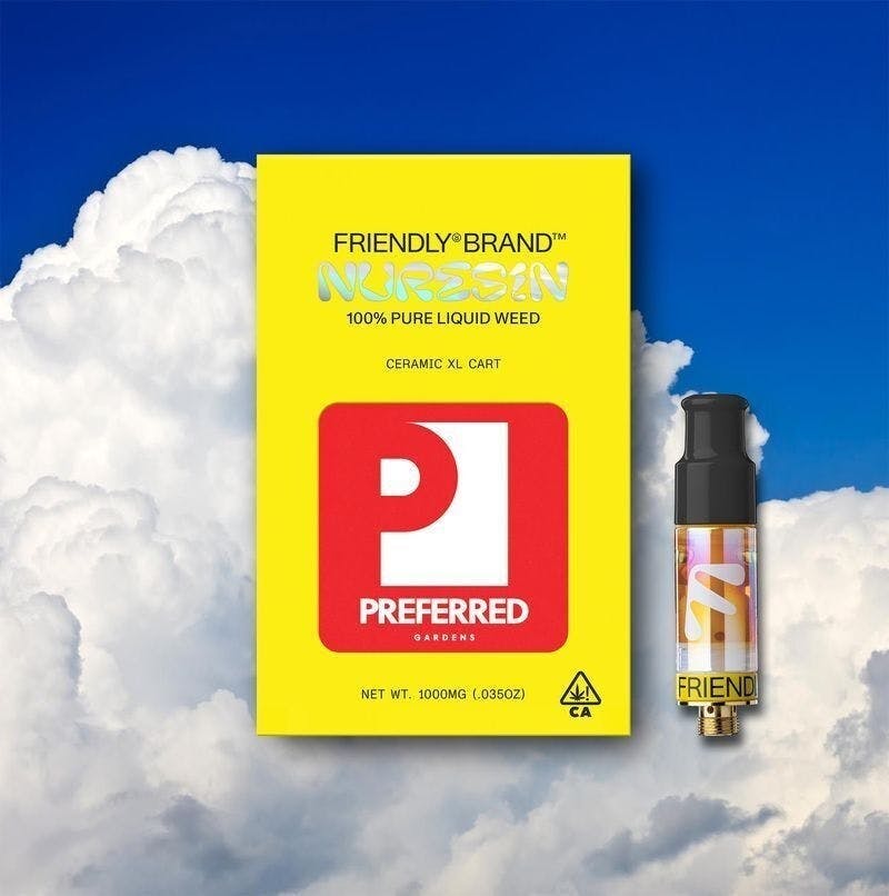 Friendly x Preferred | Red Paint | Cured Nuresin Cartridge | 1g