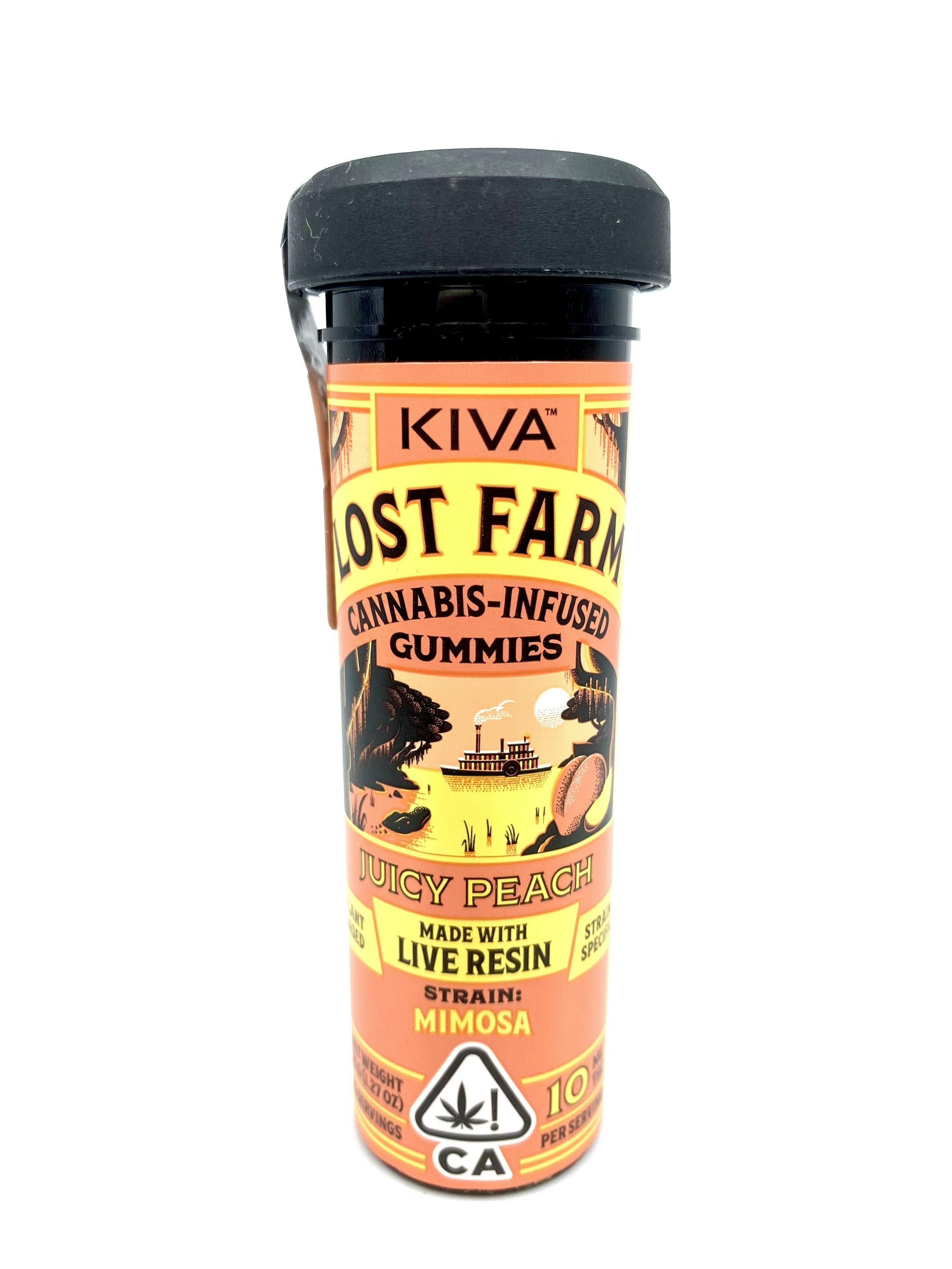 Lost Farm - Gummies - Juicy Peach x Mimosa - 100mg