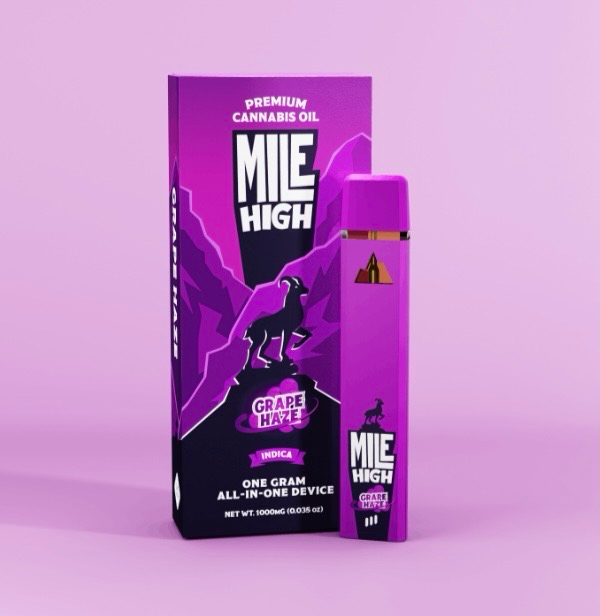 1G Mile High 420 Grape Haze (indica)