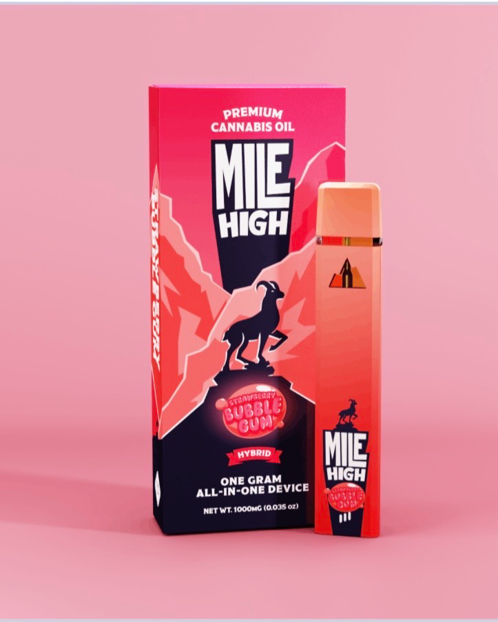 1g Mile High 420 Strawberry Bubblegum (hybrid)