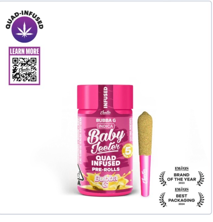 Baby Jeeter | Quad-Infused - Bubba G
