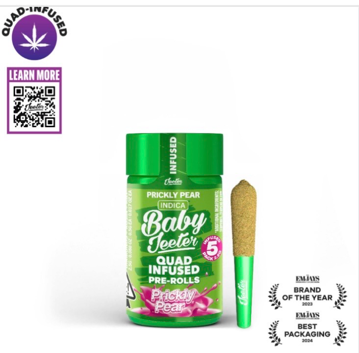 Baby Jeeter | Quad-Infused - Prickly Pear
