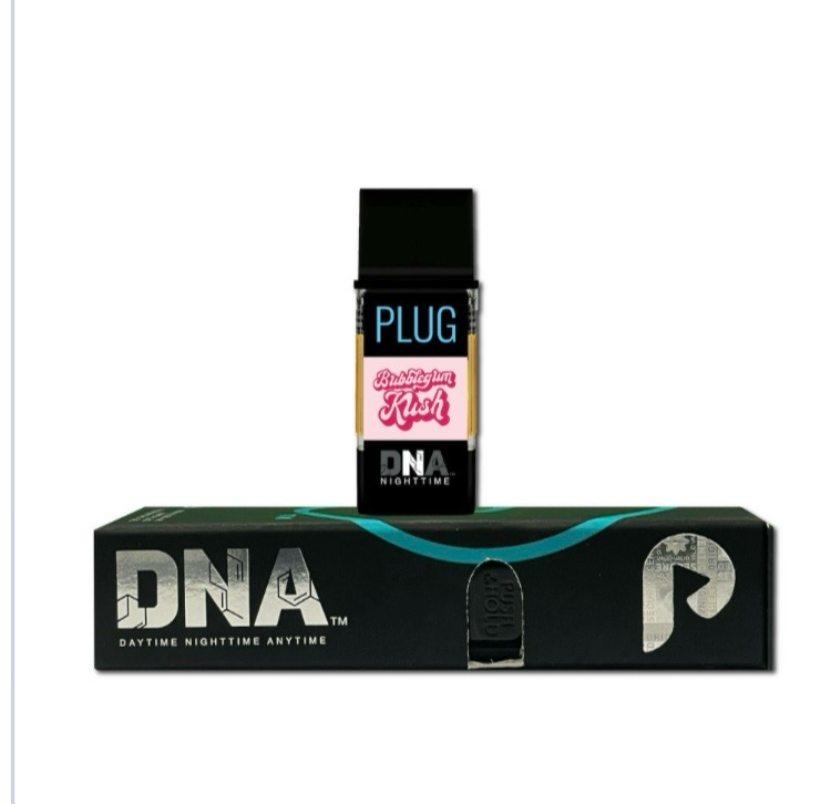 VAPE Pod - 1g PLUG™ DNA Bubblegum Kush (SKU 00171)