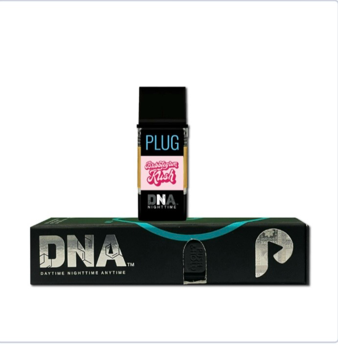 VAPE Pod - 1g PLUG™ DNA: Bubblegum Kush (SKU 00145)