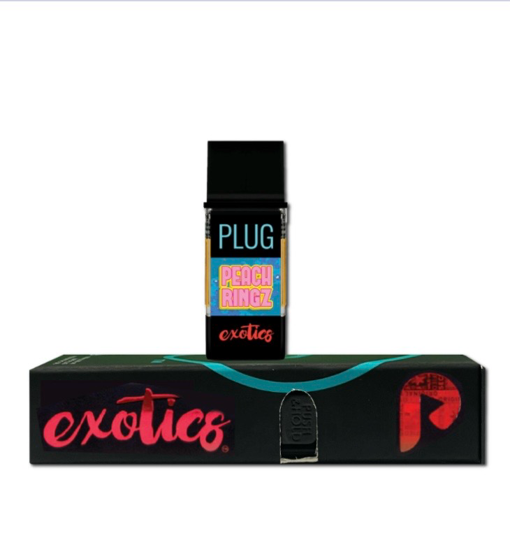 VAPE Pod - 1g PLUG™ EXOTICS: Peach Ringz