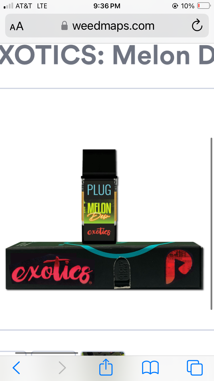 VAPE Pod - 1g PLUG™ EXOTICS: Melon Dew