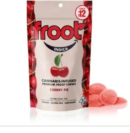 Froot Cherry Pie Gummies - 100mg