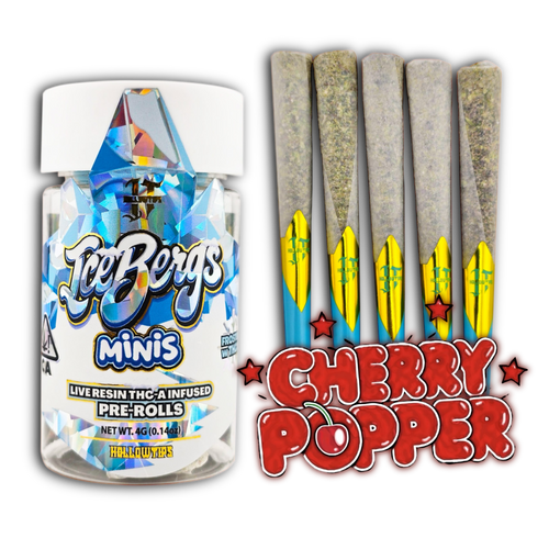 IceBergs Mini Infused Prerolls - Cherry Popper