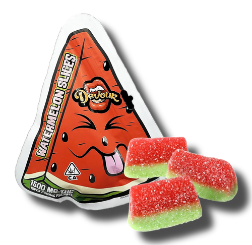 Devour Watermelon Slices - 1500mg