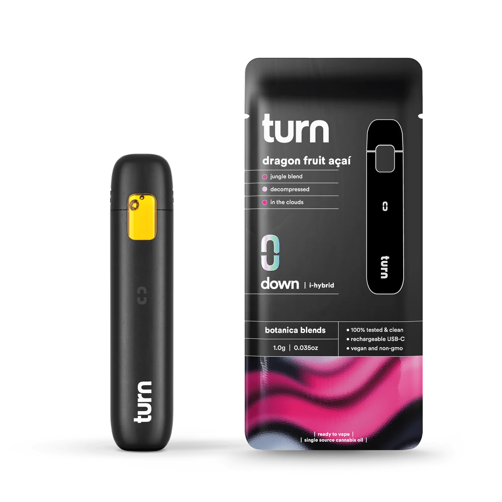 turn | Dragon Fruit Açaí | Disposable | 1g